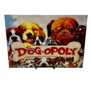 Dogopoly A Tail Wagging Property Trading Game Late for The‎ Sky Board Game NIB